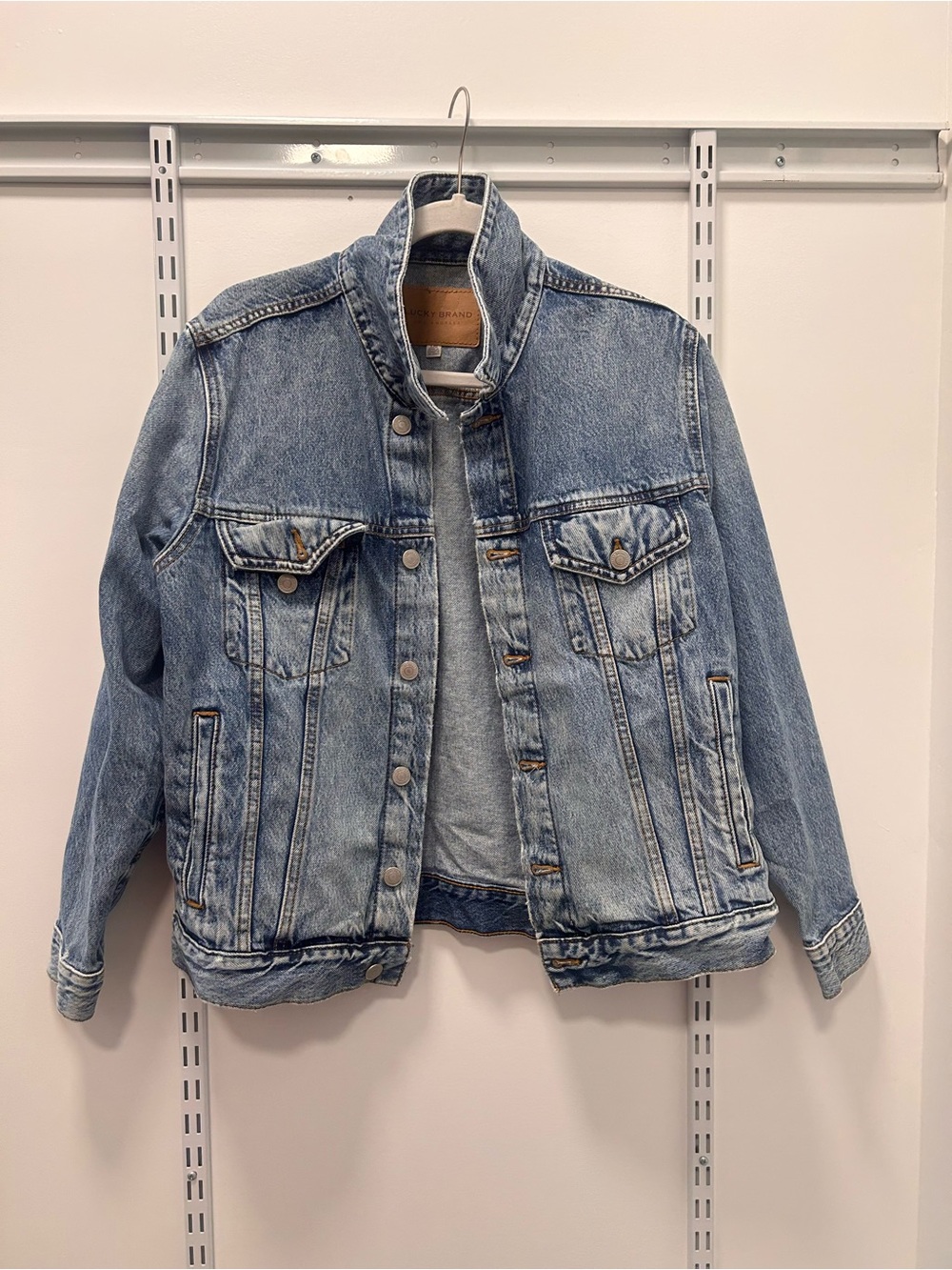 Lucky Brand 🍀 Classic Light Blue Denim Jacket
